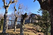 CASTEL REGINA (1424 m) e PIZZO CERRO ( 1285 m) ad anello da Catremerio l’11 gennaio 2019 - FOTOGALLERY